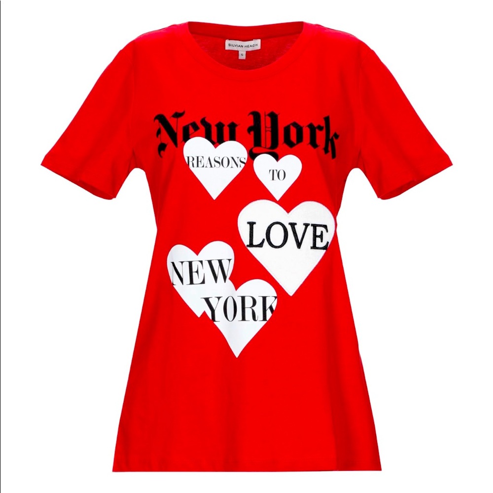 Silvian Heach New York T-shirt size L and size XS